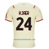 Camiseta de fútbol AC Milan Simon Kjaer 24 Segunda Equipación 2021/22 - Hombre